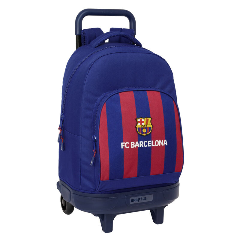 Mochila Gde. C/Ruedas Compact Extraible F.C.Barcelona 33x22x45cm