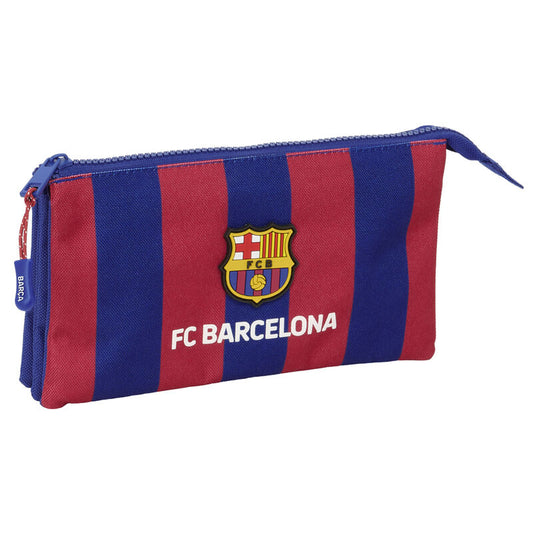 Portatodo Triple F.C.Barcelona 22x3x12cm