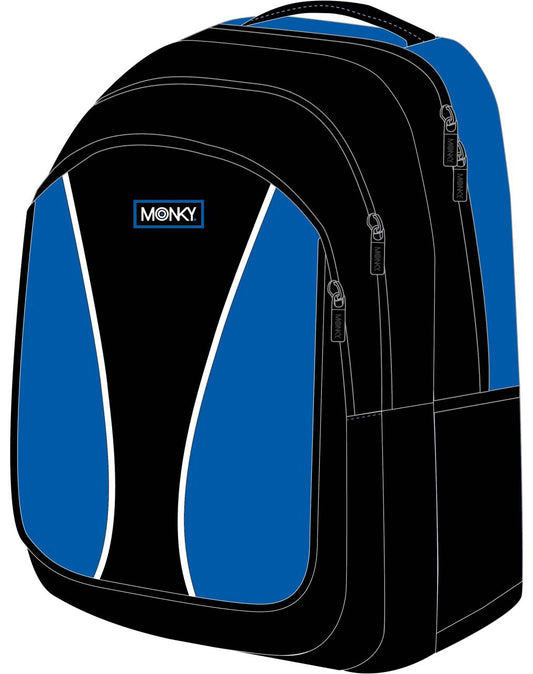 Mochila Azul M.Sport C/Bols. (V)