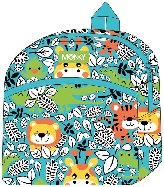 Mochila Monky Safari 24cm (V)
