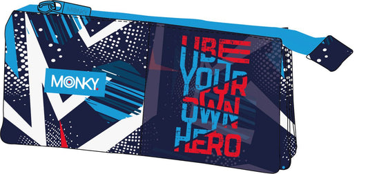 Portatodo Triple Monky Hero 23cm (V)