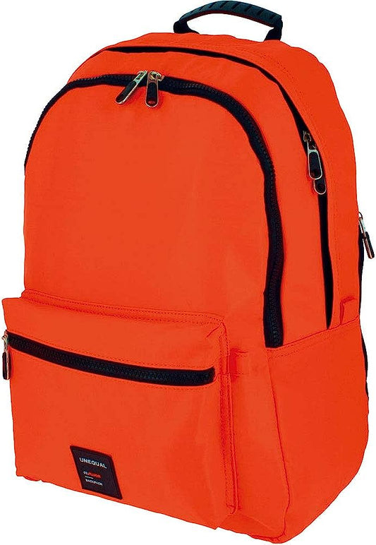 Mochila Cross Uneq. Fluor Naranja 33x45x22,5cm (V)
