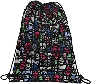 Saco Plano Loop20 Skulls 36X47Cm (V)