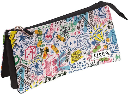 Portatodo Triple Ec 20 Garabatos 23,5X12X14Cm. (V)