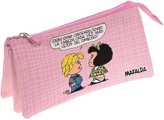 Portatodo Triple Mafalda20 Belly 23,5X12X14Cm. (V)