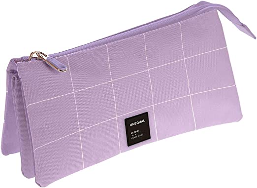 Portatodo Triple Unequal Lavanda 23.5X12X14Cm (V)