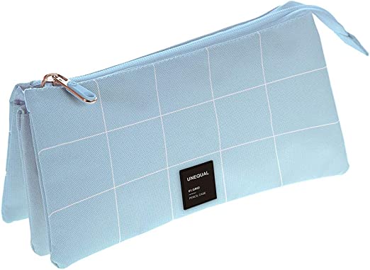 Portatodo Triple Unequal Azul Claro 23.5X12X14Cm (V)