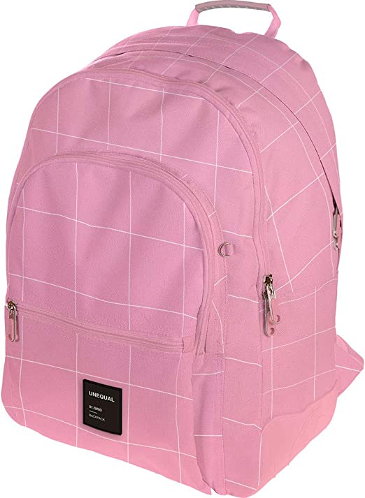 Mochila Rubber Unequal Rosa Claro 33X45X22.5Cm (V)