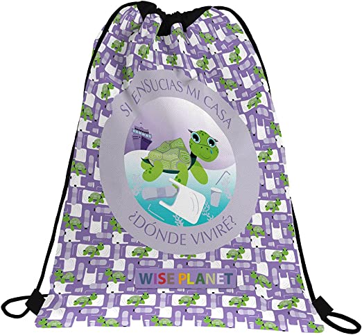 Saco Plano Planet21 Tortuga 45.5X33.5X2Cm (V)