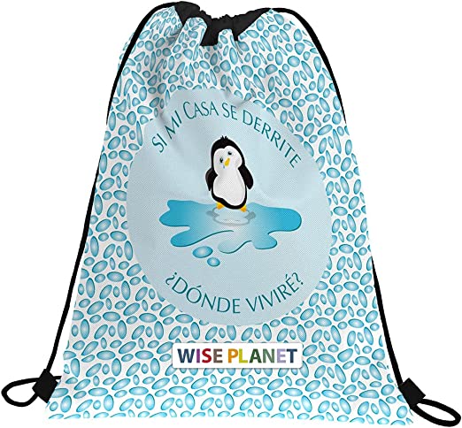 Saco Plano Planet21 Pinguino 45.5X33.5X2Cm (V)