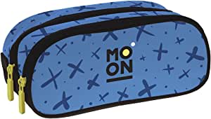 Portatodo Doble Moon Azul 24,5X9,5Cm (V)