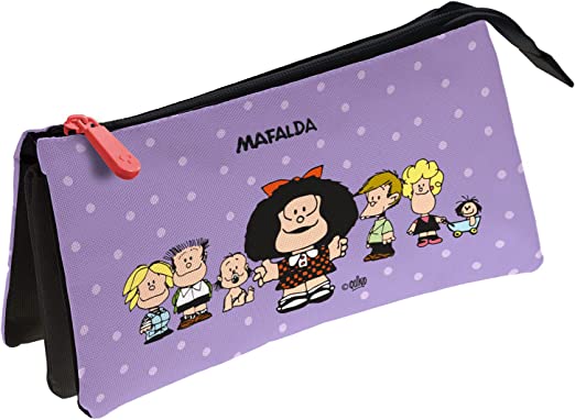 Portatodo Triple Mafalda22 Esperanza 23.5X12X14Cm (V)