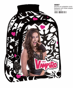 Mochila Adaptable Oculto Chica Vampiro 42x31x14cm. (V)