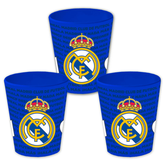 Set 2 Vasos Bambu Real Madrid