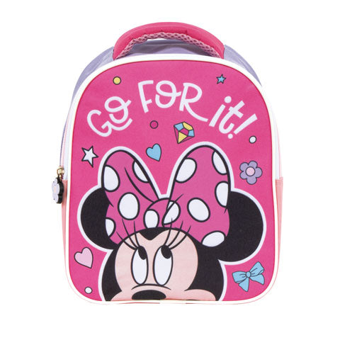 Mochila Minnie Disney Polyester 24X20X10Cm