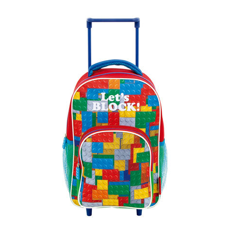 Trolley Blocks Polyester 24X36X12Cm (V)