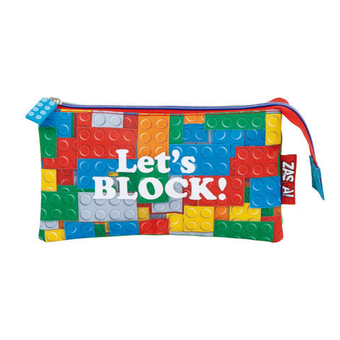 Portatodo Triple Blocks Poliester 21X11X3,5Cm (V)