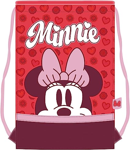 Saco Mochila Premium Minnie Disney 35X48Cm
