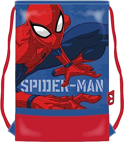 Saco Mochila Premium Spiderman Marvel 35X48Cm