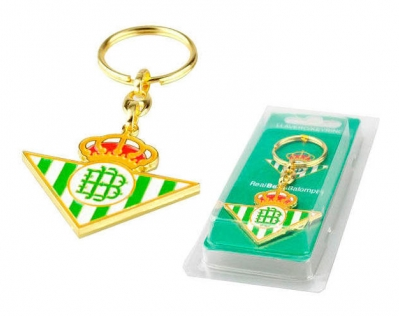 Llavero Escudo Dorado Real Betis