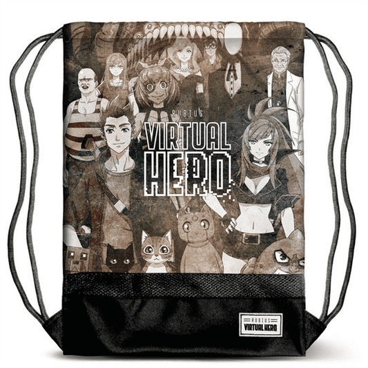 Saco Mochila Virtual Hero 48x35x1cm. (V)