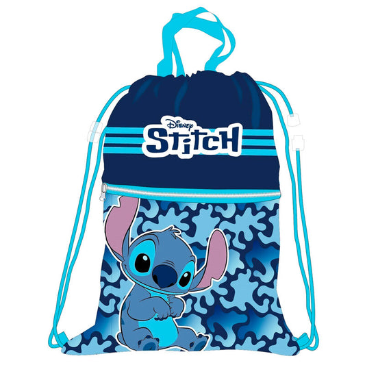 Saco Mochila Stitch Disney 45×34,5cm.