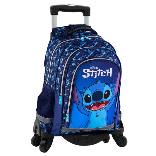 Mochila Stitch Disney+Carro 40x30x15cm.