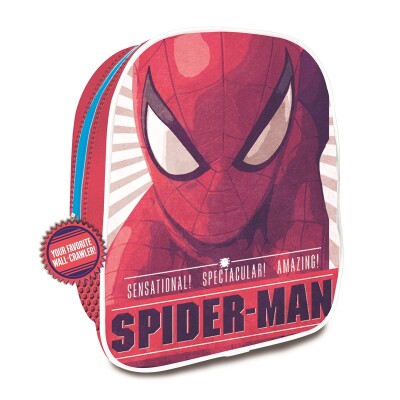 Mochila Pequeña Spiderman Amazing 27cm