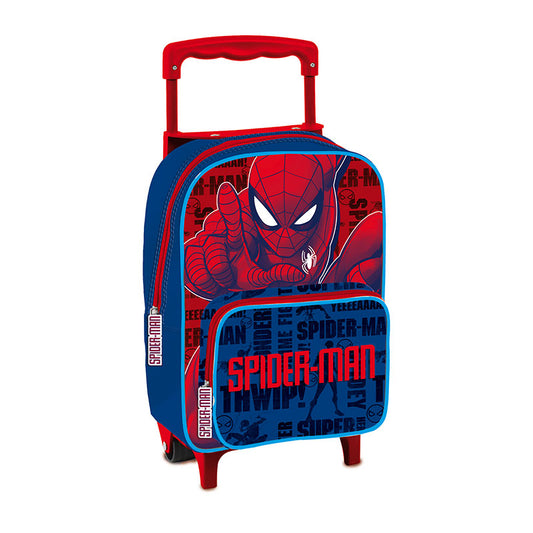 Mochila Trolley infantil Spiderman 33cm
