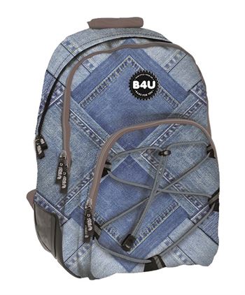 Mochila Grande B4U Denim 41Cm (V)