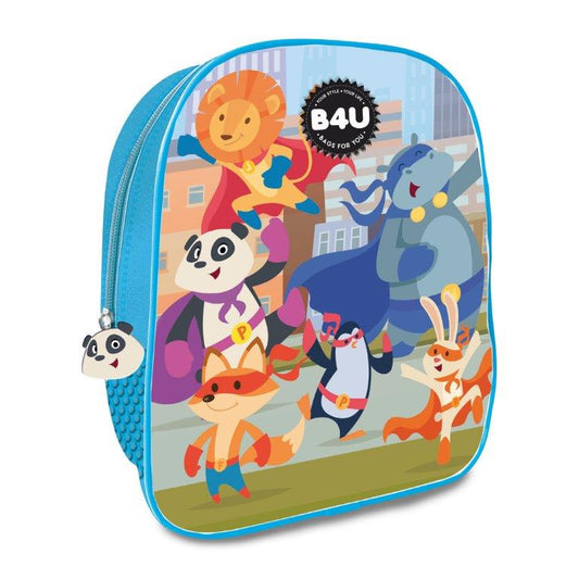Mochila Peq. B4U Superanimals 27Cm (V)