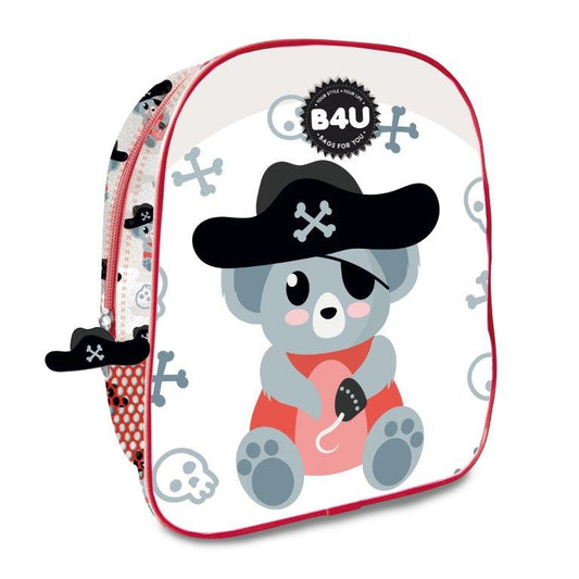 Mochila Pequeña B4U Pirates 26x22x9,5cm (V)