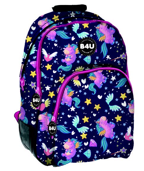 Mochila Gr. Cantoneras De Goma B4U Unico 41Cm (V)