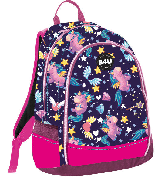 Mochila Grande B4U Unicorns 41Cm (V)
