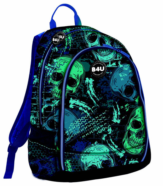 Mochila Grande B4U Calaveras 41Cm (V)