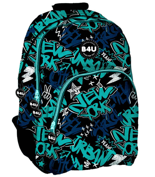 Mochila Gr. Cantoneras De Goma B4U Graff 41Cm (V)