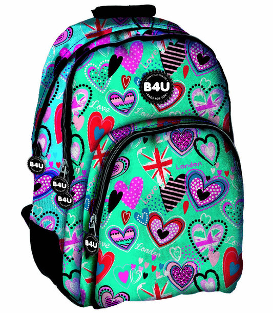 Mochila Gr. Cantoneras De Goma B4U Coraz 41Cm (V)