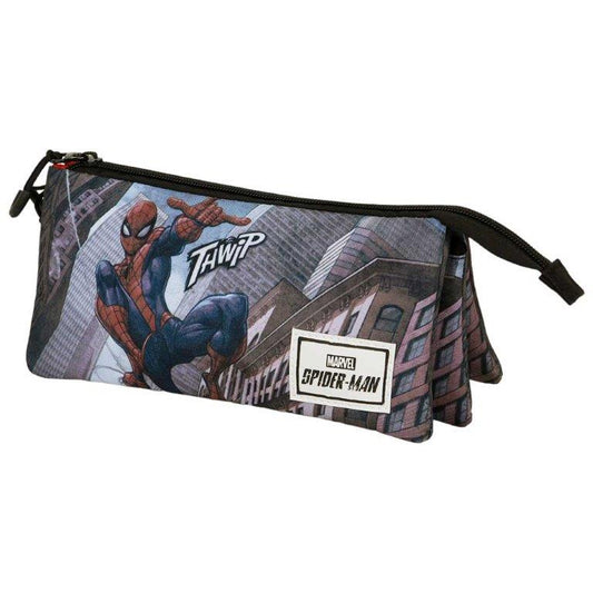 Portatodo Triple Fan 2.0 Spiderman Arac 11 X 23 X 7 Cm