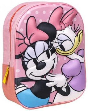 Mochila Infantil 3D Minnie 25.0 X 31.0 X 10.0 Cm