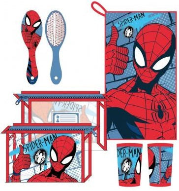 Neceser Aseo Viaje Accesorios Spiderman 23.0 X 15.0 X 8.0 Cm