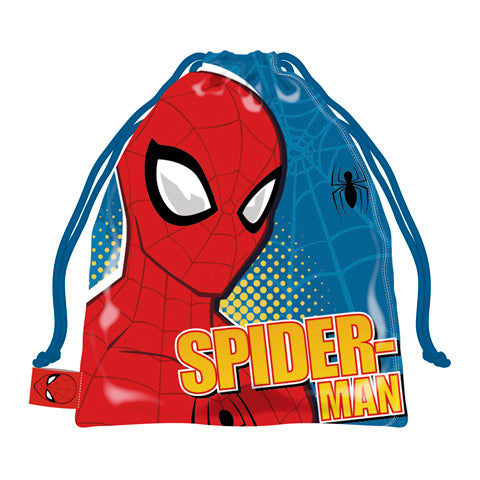 Saquito Merienda Spiderman Marvel 26.5×21.5cm.