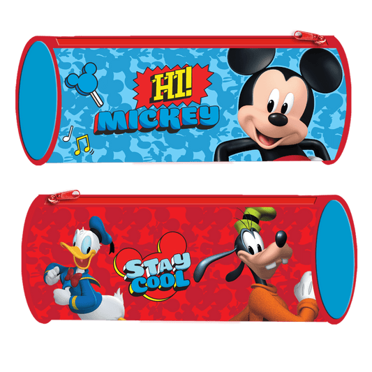 Portatodo Cilindrico Mickey Disney 23x8cm.