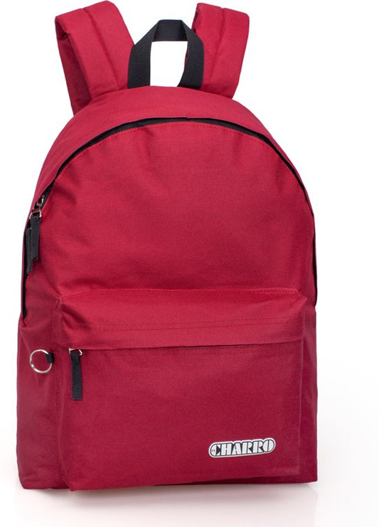 Mochila El Charro Basic Bordeaux 33x13x43cm. (V)