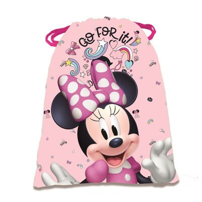 Saquito Mochila Minnie Disney 26,5X21,5Cm