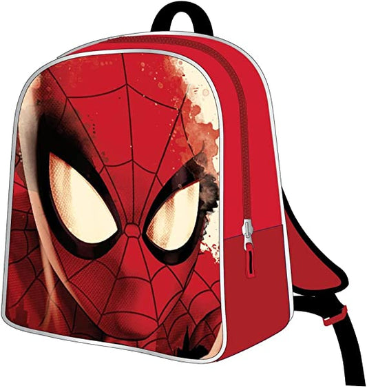 Mochila 3D Spiderman Marvel 31x25x10cm.