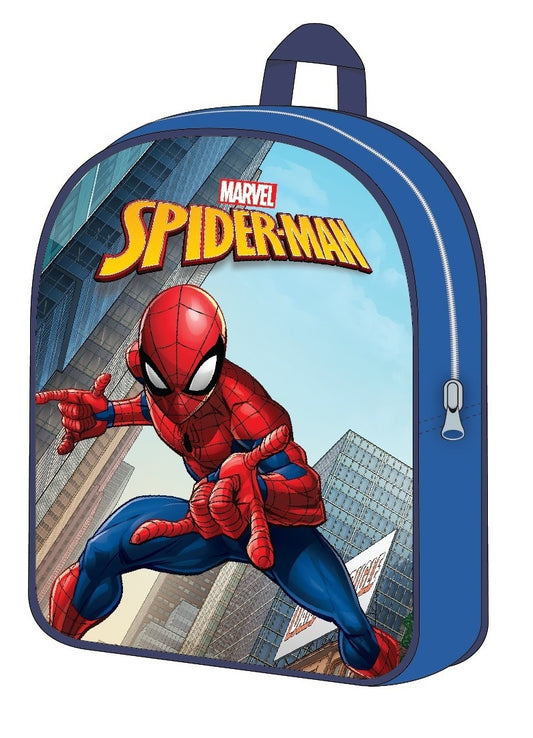 Mochila Infantil Spiderman Marvel 30x26x10cm.