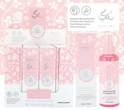 Spray fijador de maquillaje esencia árabe