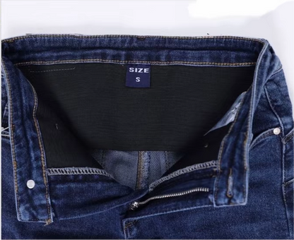 Jeans pitillo con faja moldeadora