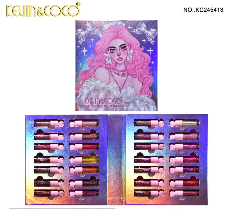 Set de Glosses Kevin&Coco – 24 Colores