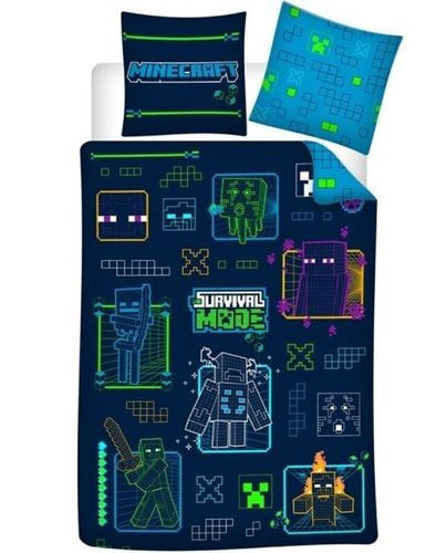 Funda Nórdica Microfibra Minecraft cama de 90